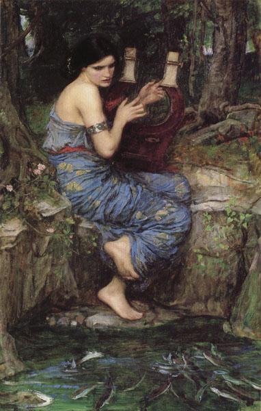 John William Waterhouse The Charmer Norge oil painting art
